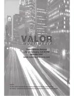 Предварительный просмотр 36 страницы Valor Multimedia SD-900W Owner'S Manual