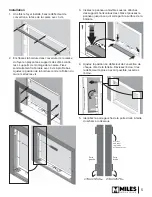 Preview for 5 page of Valor 1135TSBE Three Sided Trim with Edgemont Front Installation Manual