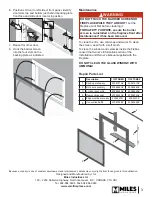 Preview for 3 page of Valor 1135TSBE Three Sided Trim with Edgemont... Installation Manual