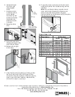 Preview for 3 page of Valor 1149 Edgemont Double Doors Installation Manual