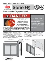 Preview for 4 page of Valor 1149 Edgemont Double Doors Installation Manual