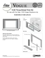 Valor 1335MTP Installation Instructions Manual preview