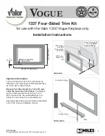 Valor 1337MFP Installation Instructions Manual preview