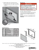 Preview for 3 page of Valor 1440 Installation Instructions Manual