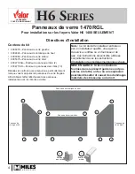 Preview for 4 page of Valor 1470RGL Installation Instructions Manual