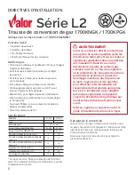 Preview for 6 page of Valor 1700KNGK Installation Manual