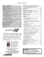 Preview for 2 page of Valor 2200JN Installation & Owner'S Manual