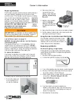 Preview for 10 page of Valor 2200JN Installation & Owner'S Manual