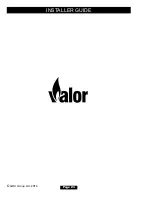 Preview for 23 page of Valor 474 Valentia Installation And Owner'S Manual