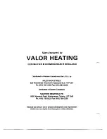 Preview for 19 page of Valor 492CNA Installer'S & Owner'S Manual