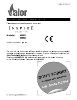 Valor 500FS Installer And Owner Manual предпросмотр