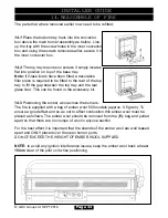 Preview for 33 page of Valor 500FS Installer And Owner Manual