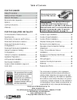 Preview for 2 page of Valor 530ICN Installation & Owner'S Manual