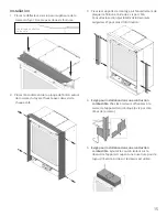 Preview for 15 page of Valor 546LFB ZC Portrait Ledgeview Front Installation Manual