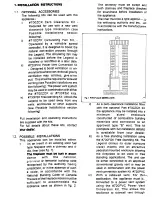 Preview for 3 page of Valor 736TN Installer'S & Owner'S Manual