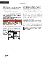 Preview for 6 page of Valor 738JN Installation & Owner'S Manual