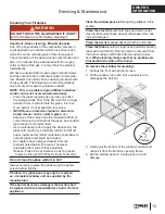 Preview for 13 page of Valor 738JN Installation & Owner'S Manual