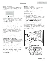 Preview for 25 page of Valor 738JN Installation & Owner'S Manual