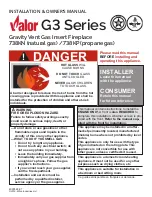 Preview for 1 page of Valor 738KN Installation & Owner'S Manual