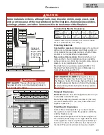 Preview for 23 page of Valor 738KN Installation & Owner'S Manual