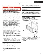 Preview for 13 page of Valor 739-72JLN Installation & Owner'S Manual