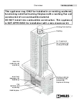 Preview for 7 page of Valor 739IRN Installation And Owner'S Manual