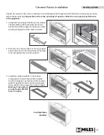 Preview for 17 page of Valor 739IRN Installation And Owner'S Manual