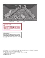 Preview for 3 page of Valor 739TLK Traditional Log Kit Installation Manual