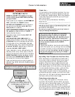 Preview for 5 page of Valor 780JP (LPG) Owner'S Manual