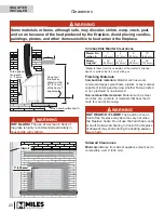 Preview for 20 page of Valor 780JP (LPG) Owner'S Manual