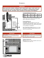 Preview for 8 page of Valor 785ILN Installation And Operating Instructions Manual