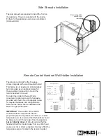 Preview for 21 page of Valor 785ILN Installation And Operating Instructions Manual