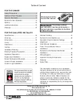 Preview for 2 page of Valor 785ILNV2 Installation And Owner'S Manual