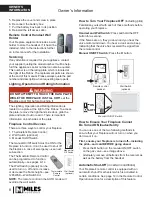 Preview for 8 page of Valor 785ILNV2 Installation And Owner'S Manual