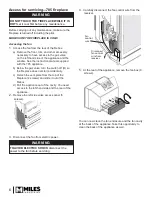 Preview for 6 page of Valor 795CFK Installation And Operating Instructions Manual