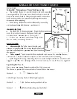 Preview for 7 page of Valor 805 alsace Installer And Owner Manual