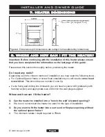 Preview for 8 page of Valor 855 Dimension Installer And Owner Manual