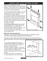 Предварительный просмотр 12 страницы Valor 855 Dimension Installer And Owner Manual