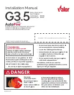 Preview for 1 page of Valor AutoFire G3.5 Installation Manual