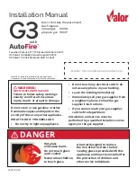 Предварительный просмотр 1 страницы Valor AutoFire G3 Installation Manual