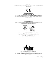 Preview for 10 page of Valor cosyflame turbochim br528 Owner'S Manual