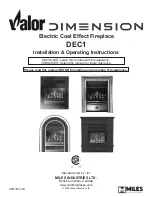 Preview for 1 page of Valor DEC1 Installation & Operating Instructions Manual