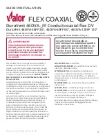 Preview for 5 page of Valor DuraVent 46DVA FF Co-axial DV Flex Series Installation Manual