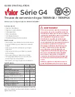 Предварительный просмотр 7 страницы Valor G4 780MN Installation Manual