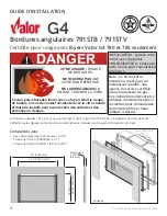 Preview for 4 page of Valor G4 791STB Installation Manual