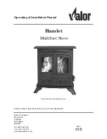Valor Hamlet Operating & Installation Manual preview