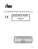 Valor Heartbeat Oxysafe 426 Owner'S Manual preview