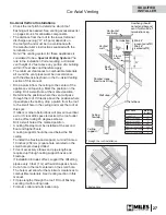 Предварительный просмотр 27 страницы Valor Horizon 534IRN Installation & Owner'S Manual