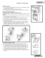 Предварительный просмотр 29 страницы Valor Horizon 534IRN Installation & Owner'S Manual