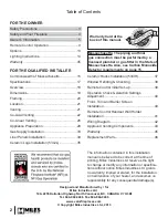 Preview for 2 page of Valor Horizon 534JLN Installation & Owner'S Manual